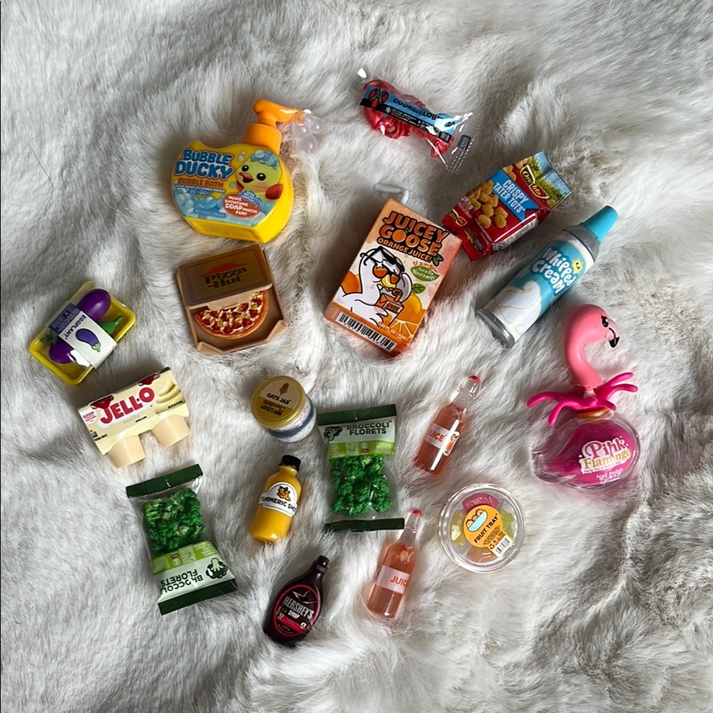 Mini brands Miniature Food and Drink Toy Collection